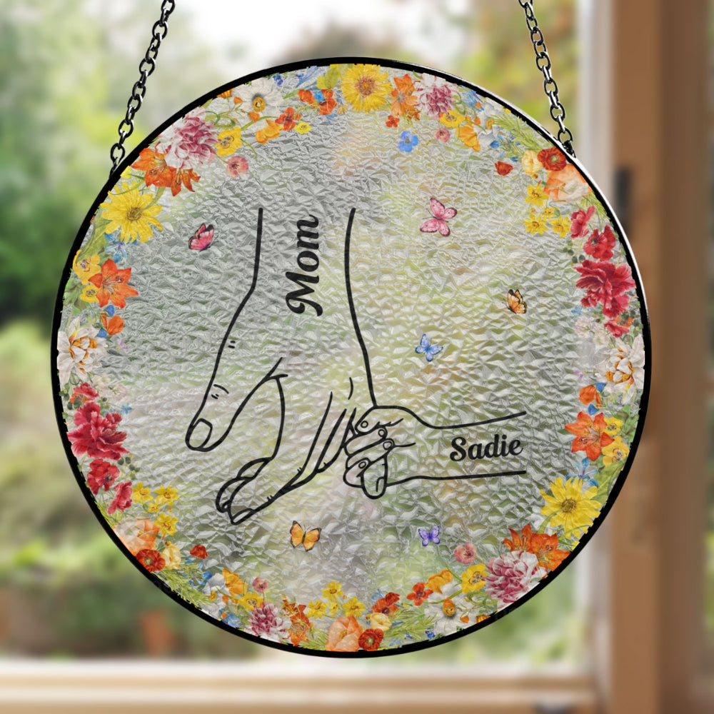 Mom You Are My Everything - Personalized Custom Window Hanging Suncatcher