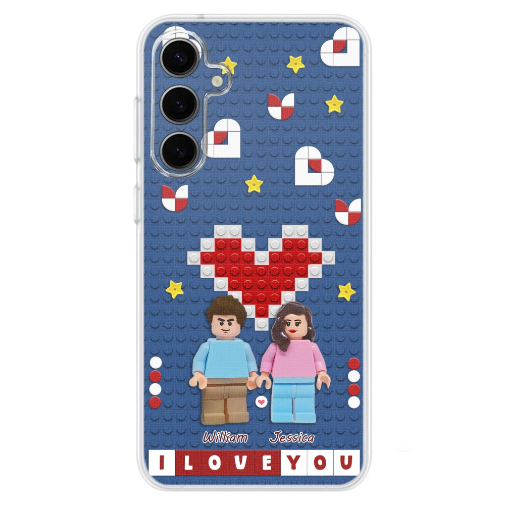Lego Couple - Personalized Custom Phone Case