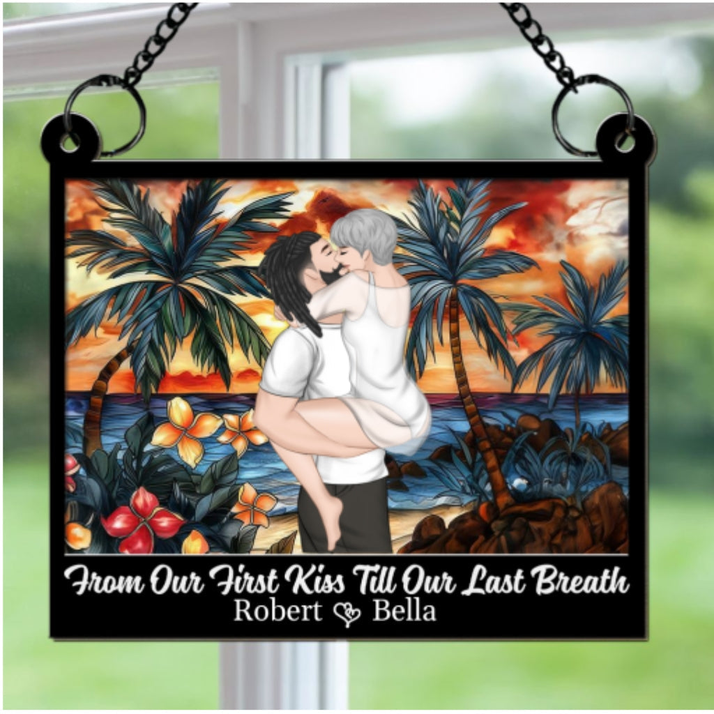 I Love You So Much - Personalized Custom Suncatcher