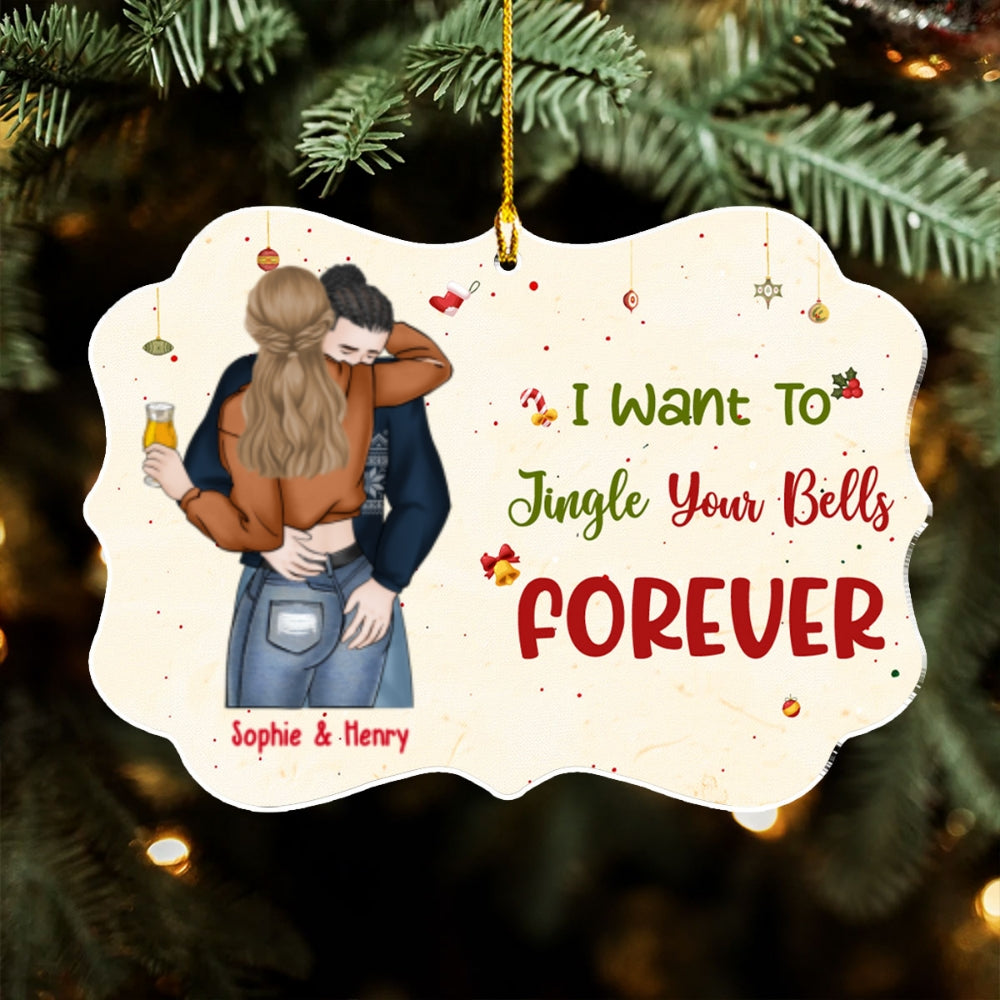 Jingle Your Bells Forever - Personalized Custom Acrylic Ornament