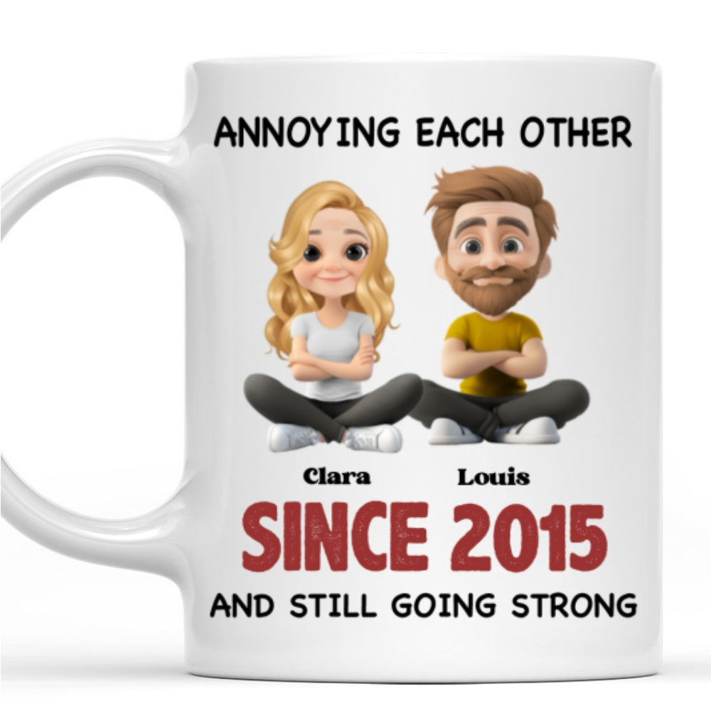 Together Forever 2 - Personalized Custom Coffee Mug