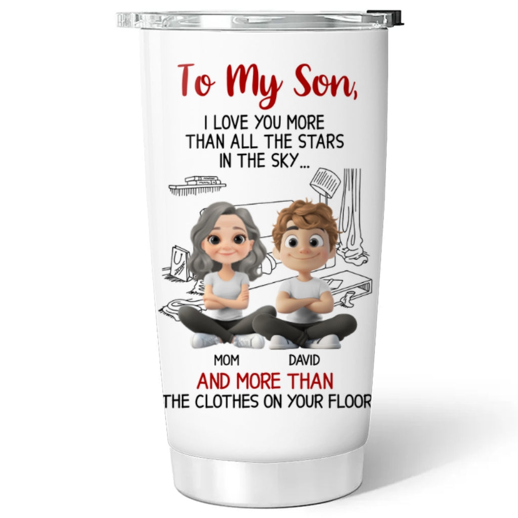 Love You Always My Son - Personalized Custom Tumbler