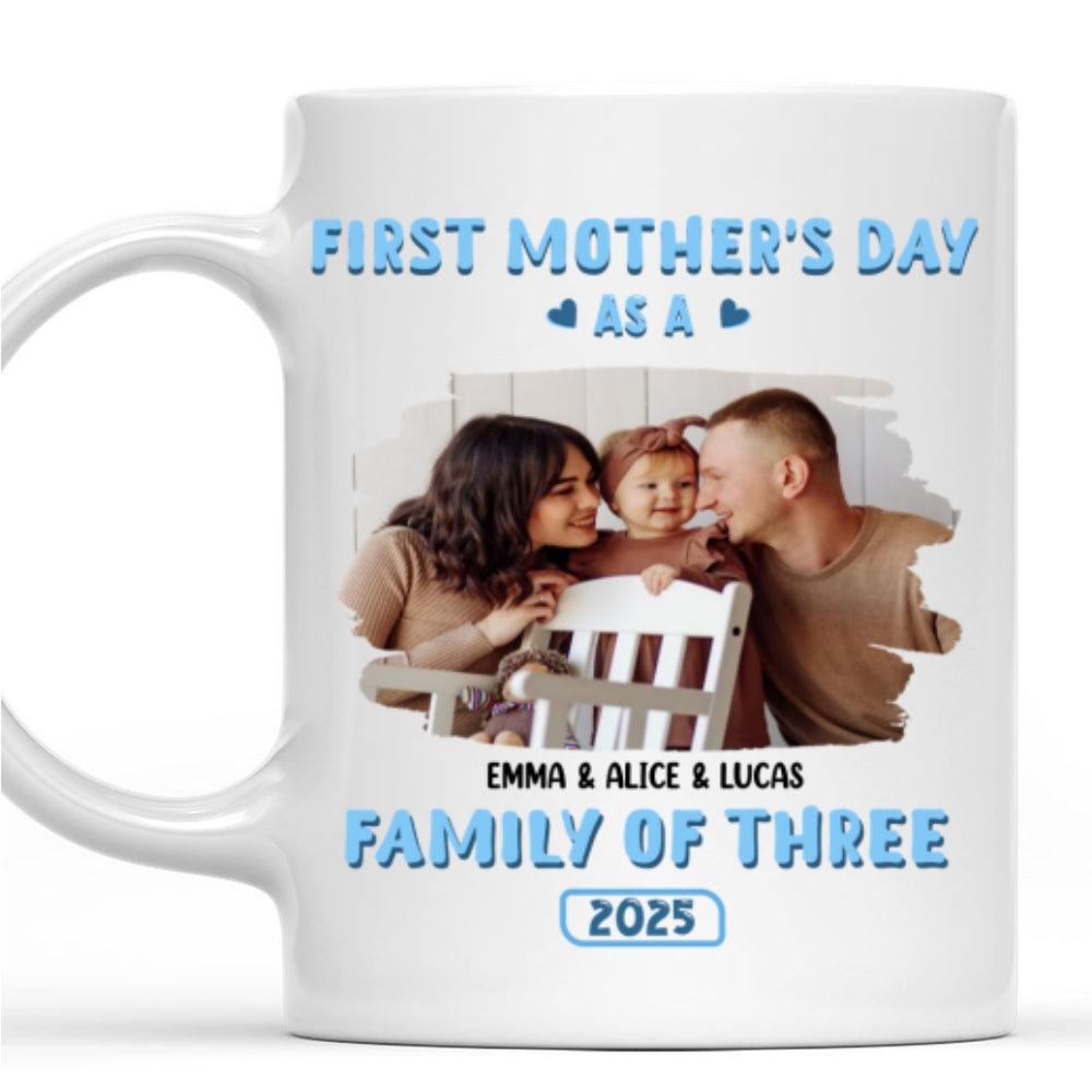First Mother Day Photo - Personalized Custom Coffee Mug