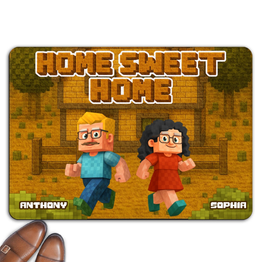 Sweet Home - Personalized Custom Doormat