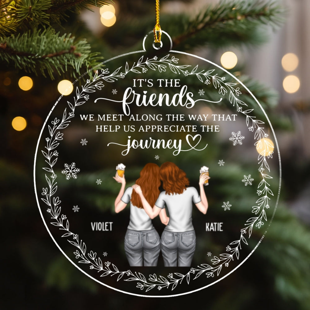 Appreciate The Journey - Personalized Custom Acrylic Ornament