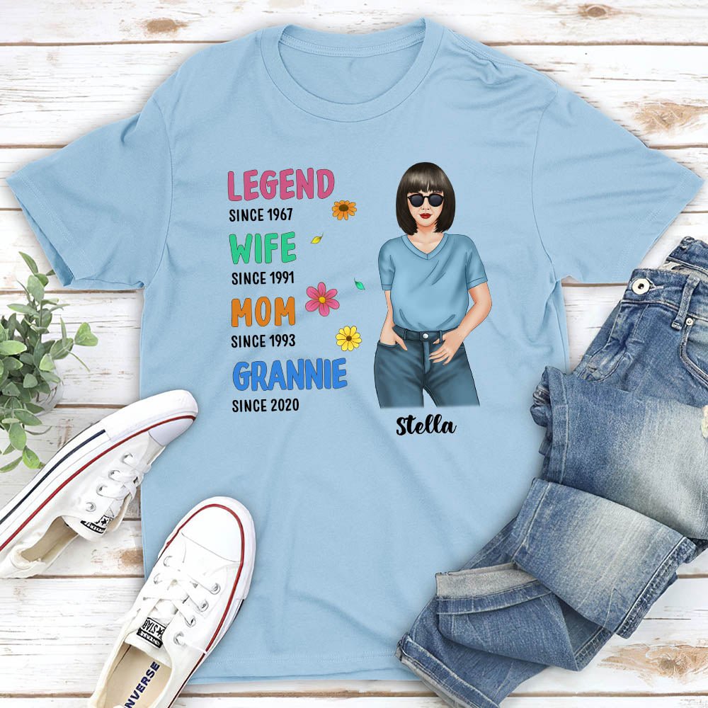 The Legend - Personalized Custom Unisex T-shirt