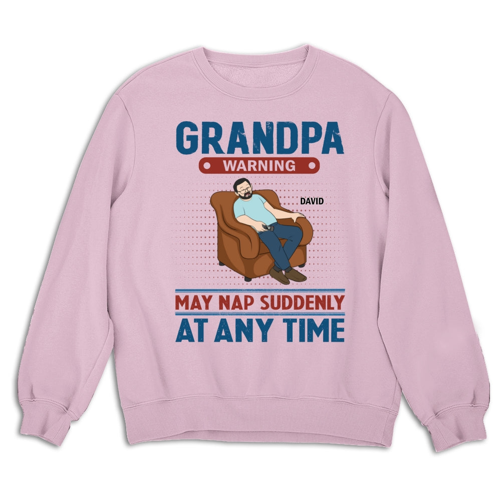 Nap At Anytime - Personalized Custom Shirt