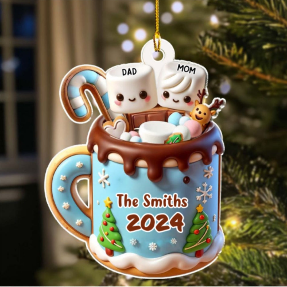 Funny Family - Personalized Custom Acrylic Ornament