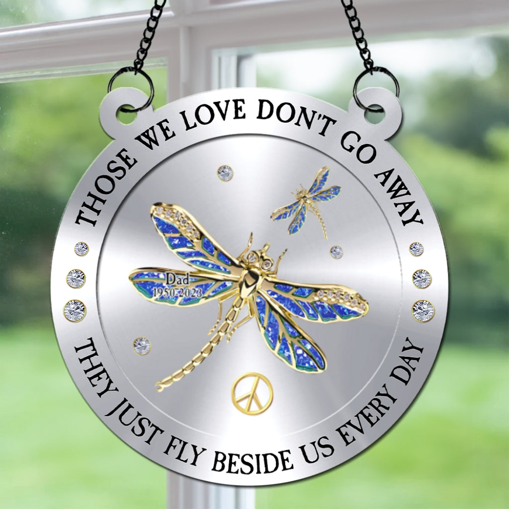 Those We Love - Personalized Custom Suncatcher