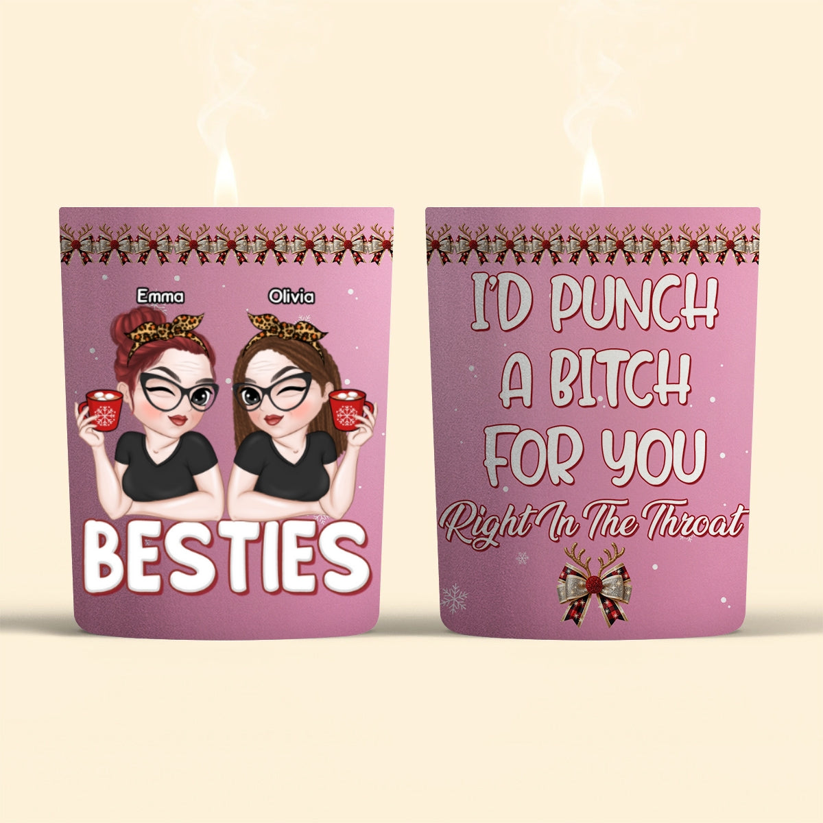 Punch Bitch 2024 - Personalized Custom Candle