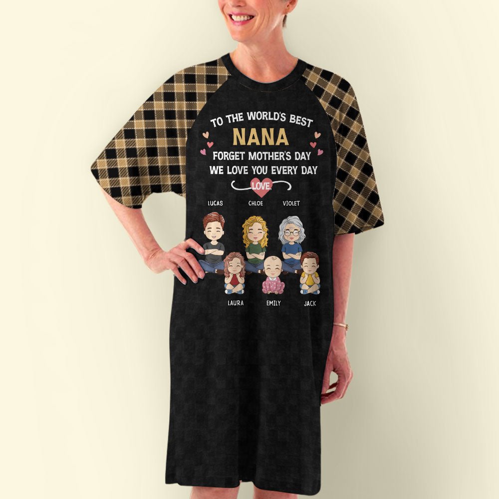 Unconditional Love - Personalized Custom 3/4 Sleeve Dress