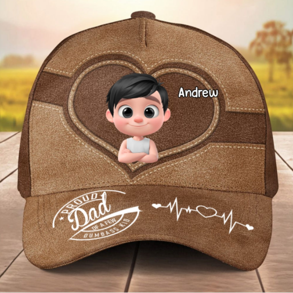 Best Daddy Papa Ever - Personalized Classic Cap