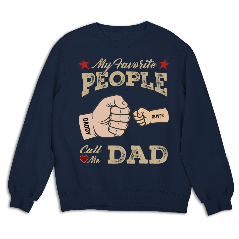 Daddy Team - Personalized Custom Shirt