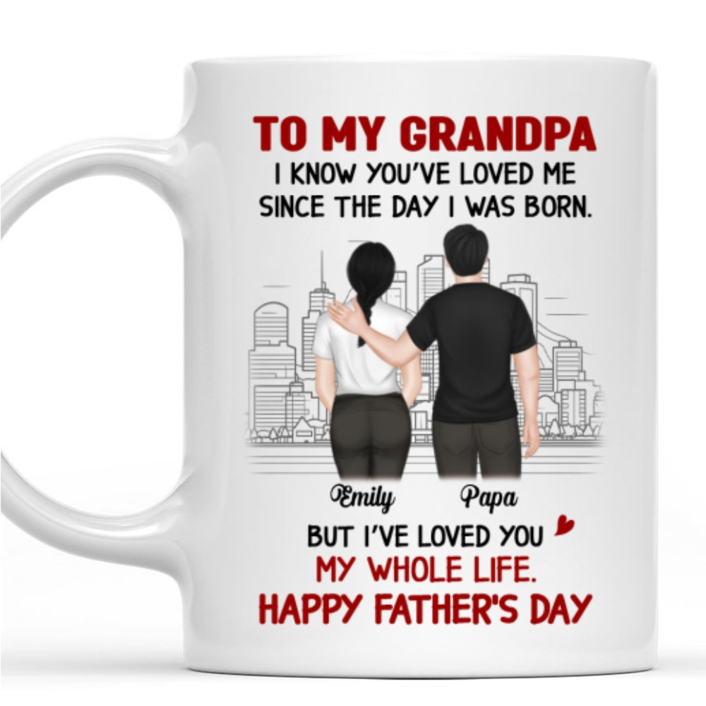 Loved By You From Day One - Personalized Custom Coffee Mug