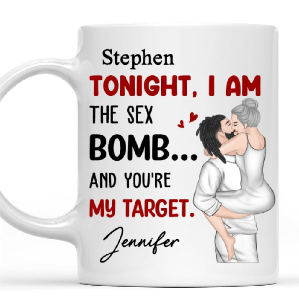 Love Bomb Ready To Detonate - Personalized Custom Coffee Mug