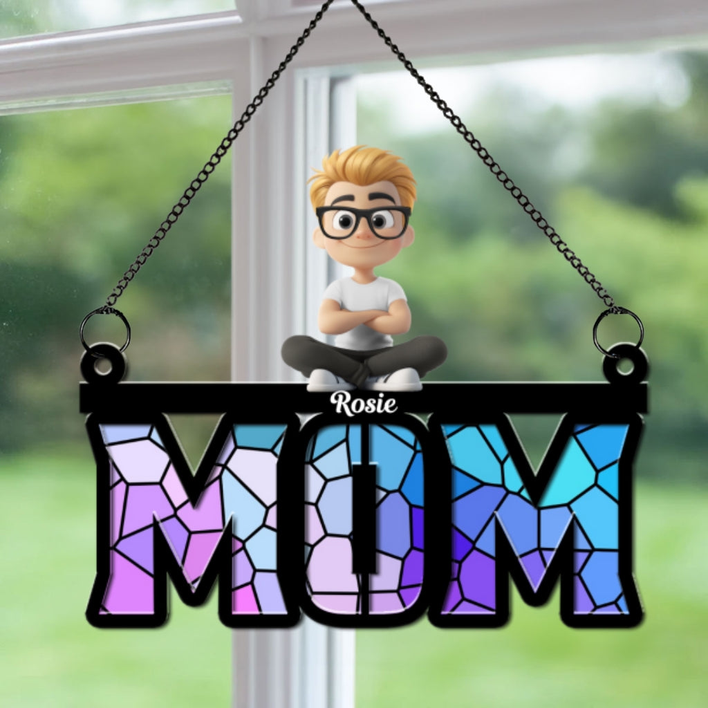 Mother Is Our Sunshine - Personalized Custom Suncatcher