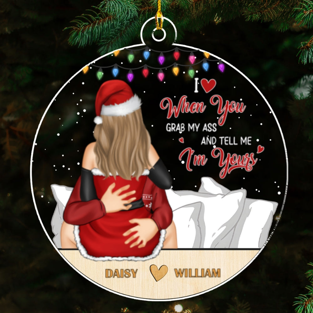 Love You When - Personalized Custom Acrylic Ornament