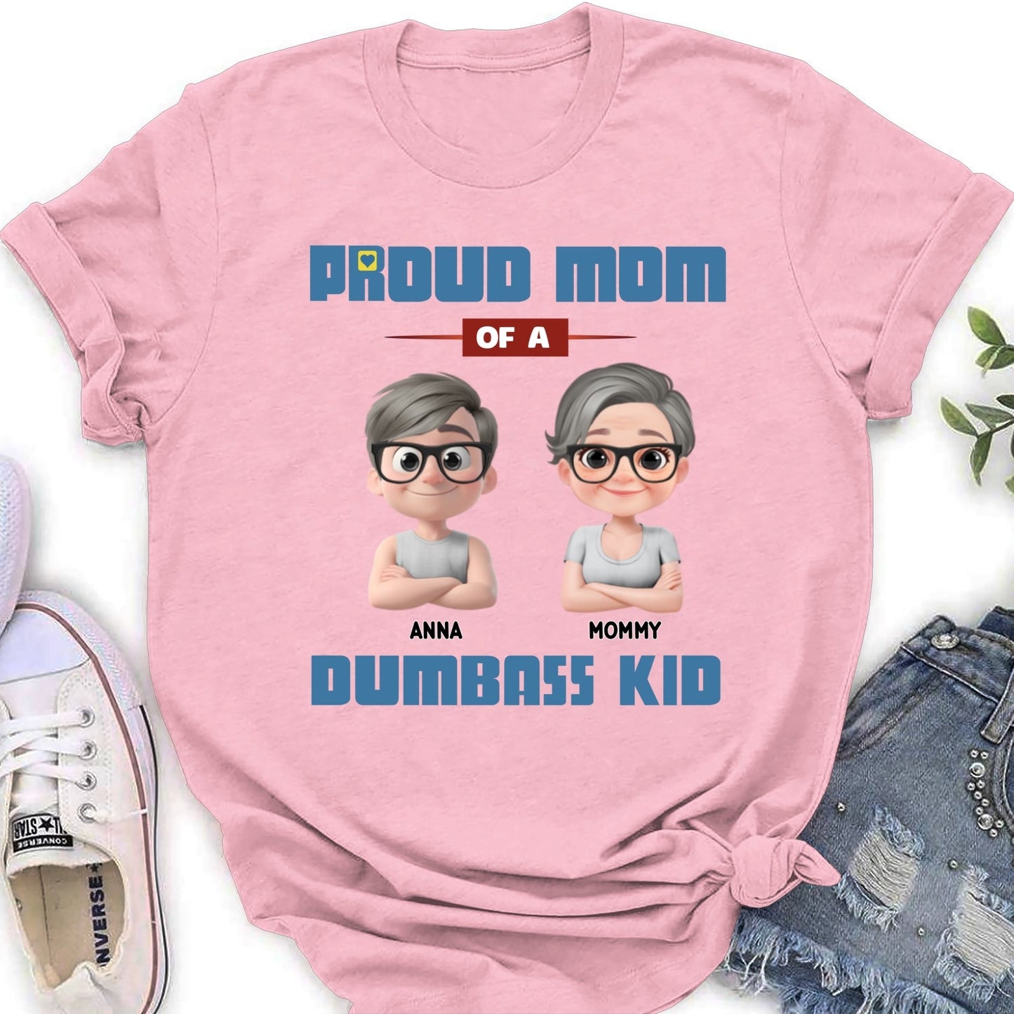 Proud Mom - Personalized Custom Shirt