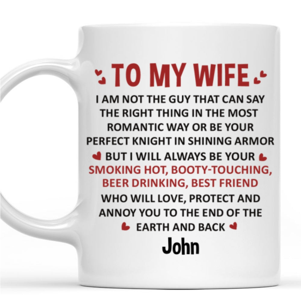 To My Wifey - Personalized Custom Coffee Mug