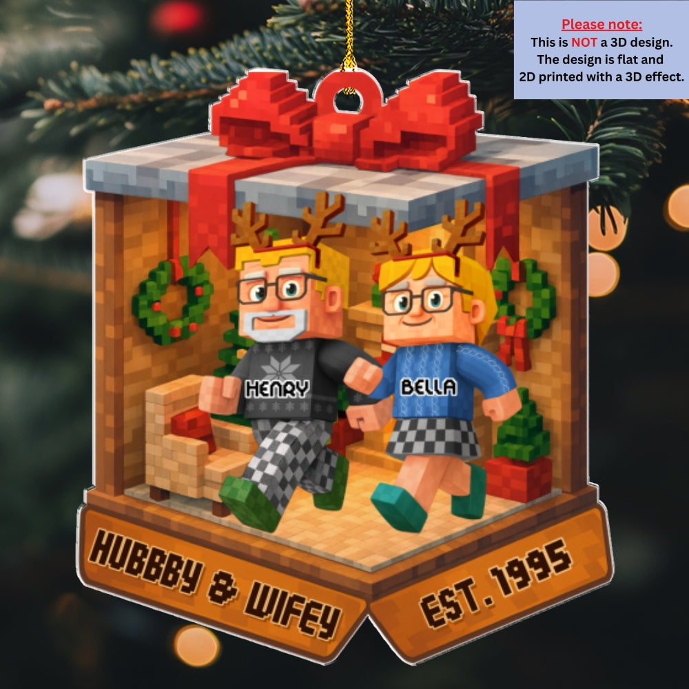 In The Box - Personalized Custom 3D Effect Acrylic Ornament