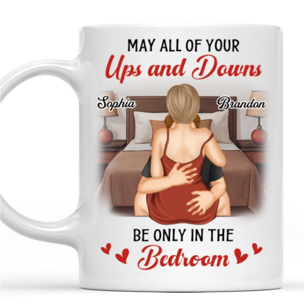 Ups And Downs - Personalized Custom Coffee Mug