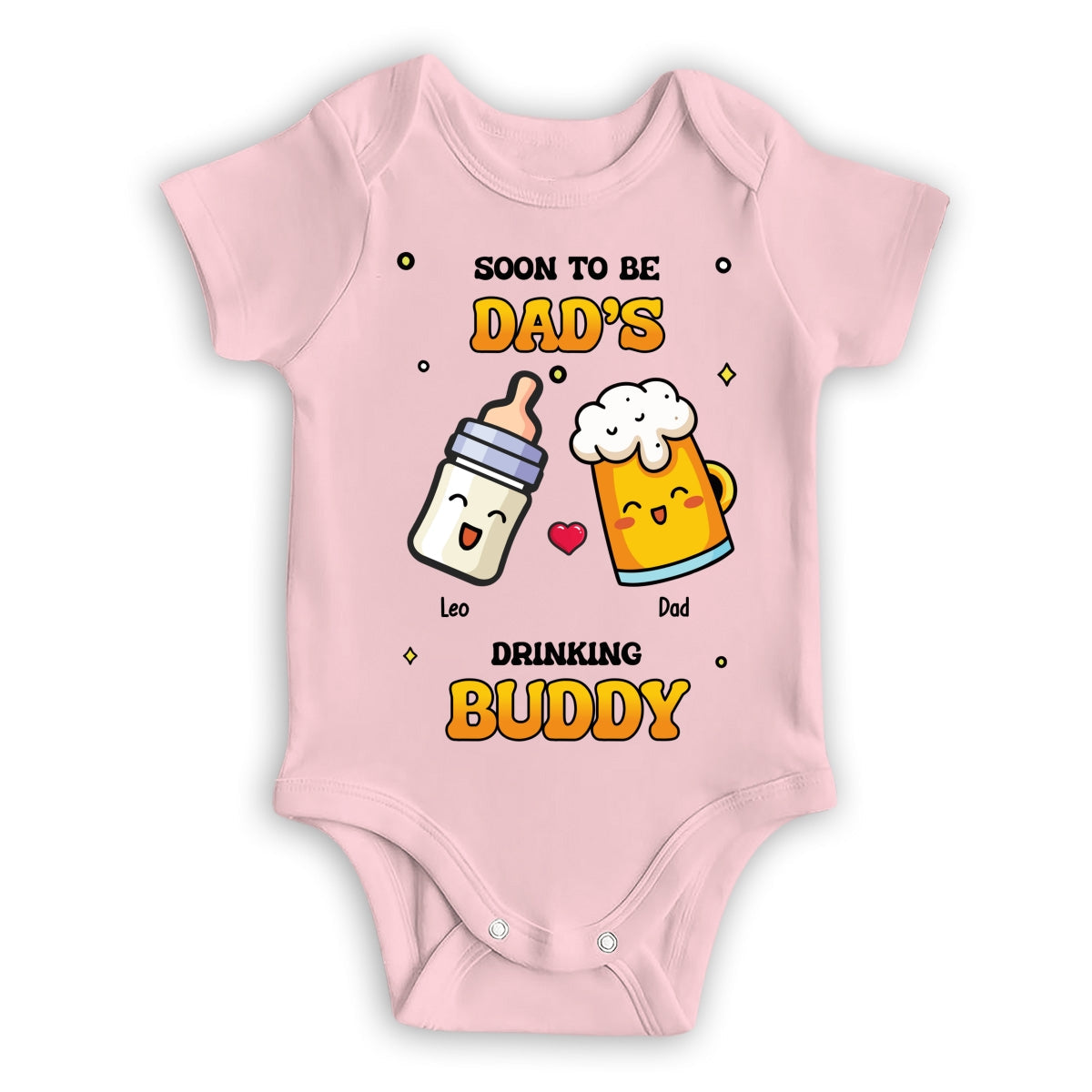 Father Buddy - Personalized Custom Baby Onesie