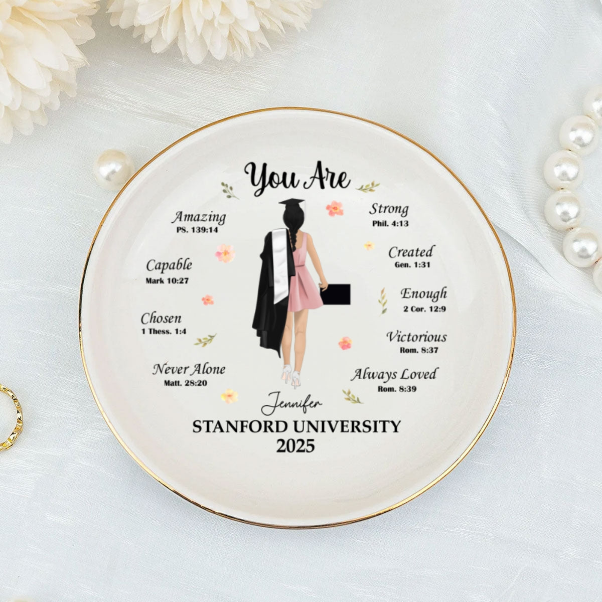 You Are Chosen - Personalized Custom Jewelry Dish