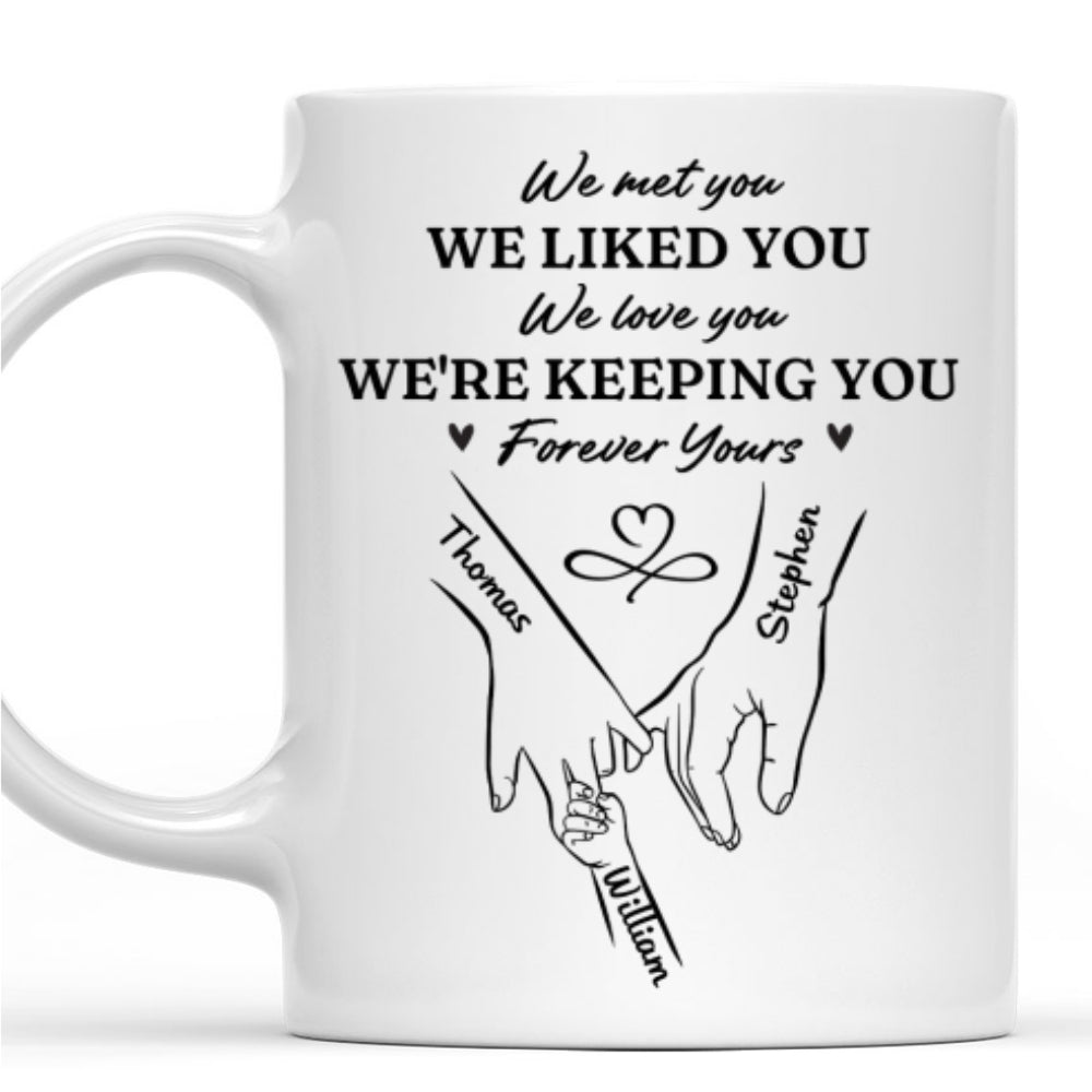 We Are Your Family - Personalized Custom Coffee Mug