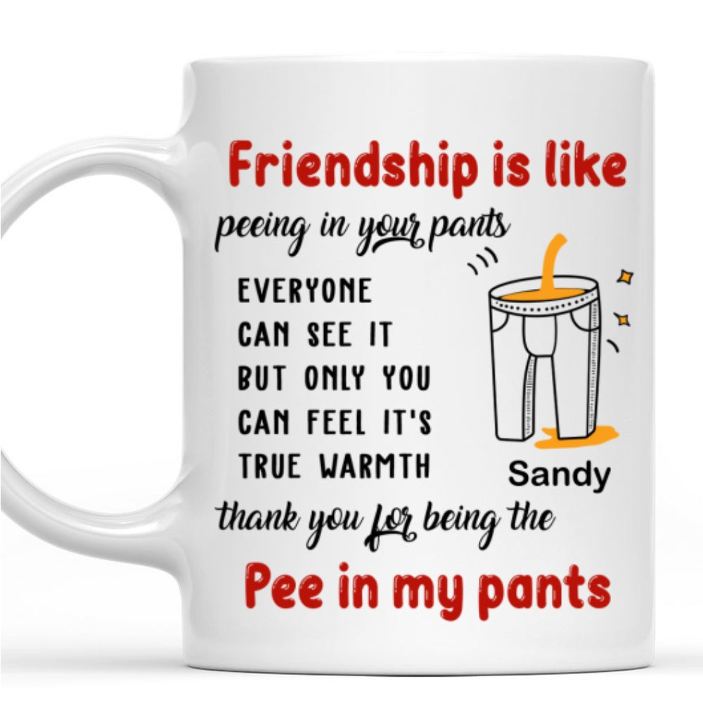 You Can Feel It Is True Warmth - Personalized Custom Coffee Mug