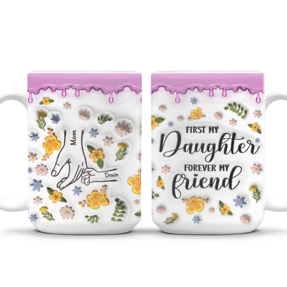 My Beloved Daughter - Personalized Custom 3D Inflated Effect Mug