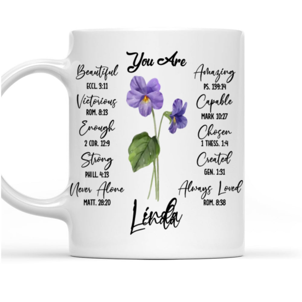Bloom Where You Are Planted - Personalized Custom Mug