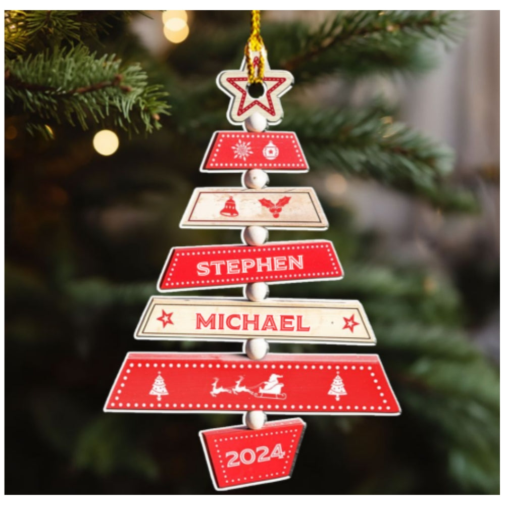 Family Tree - Personalized Custom Acrylic Ornament