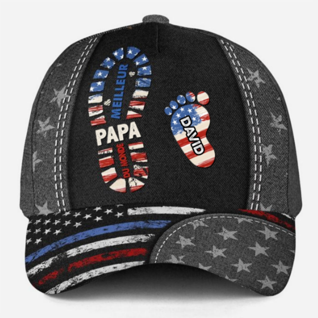 Best Dad - Personalized Custom Classic Cap