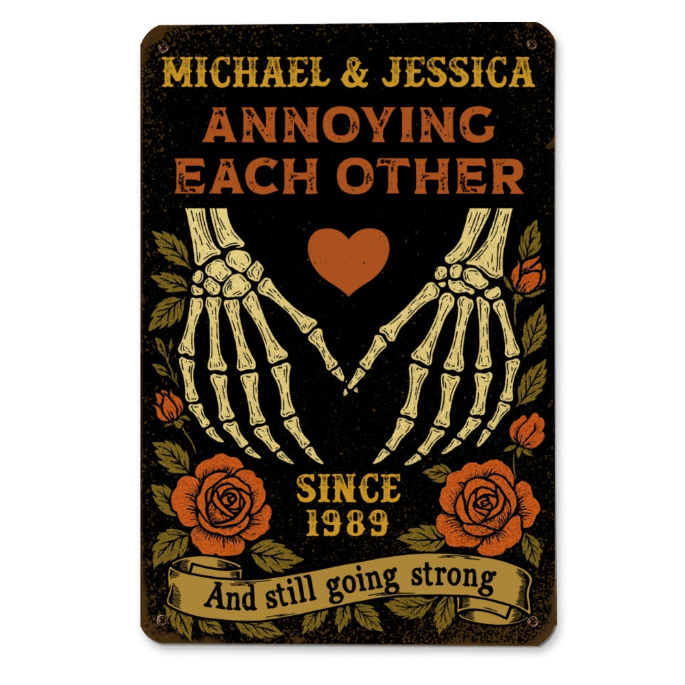 Love You Still - Personalized Custom Metal Sign