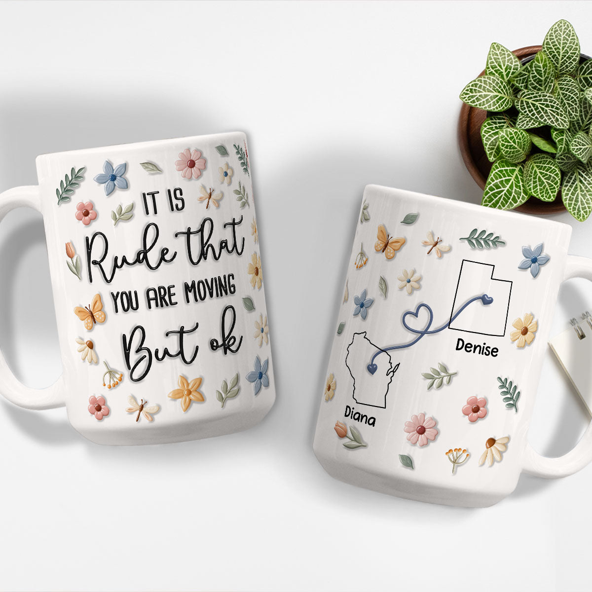 Who Allowed You To Move - Personalized Custom 3D Inflated Effect Mug