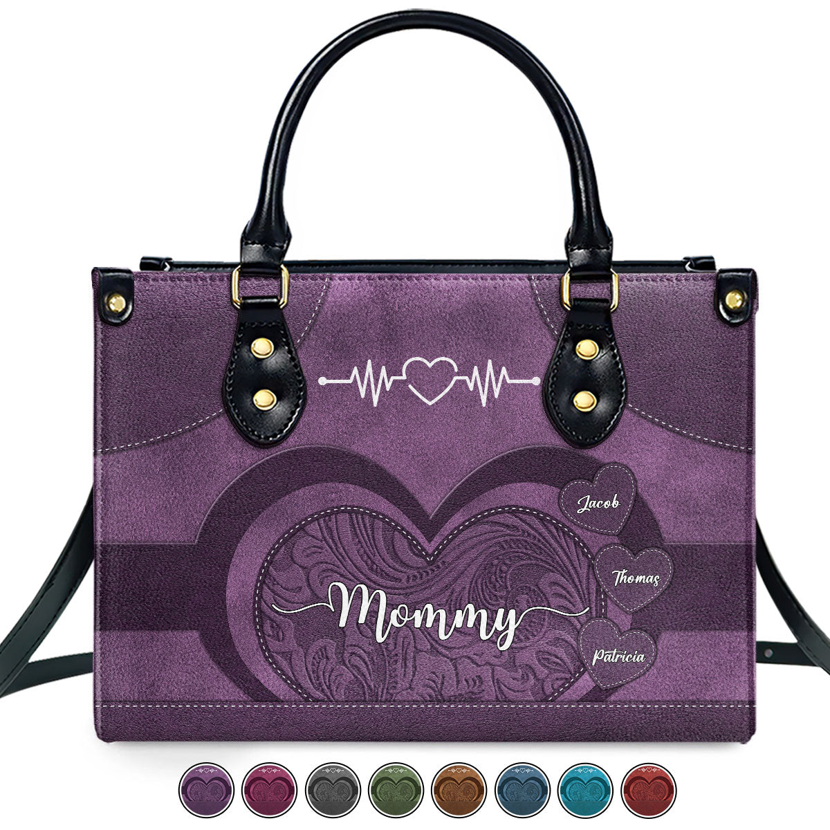 Little Sweethearts - Personalized Custom Leather Bag