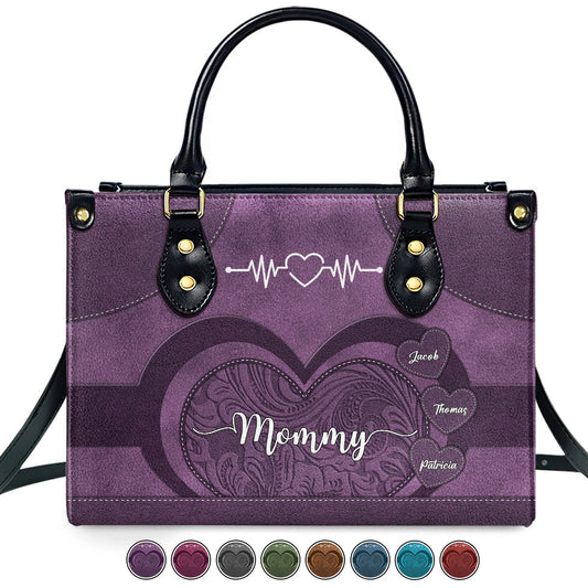 Little Sweethearts - Personalized Custom Leather Bag