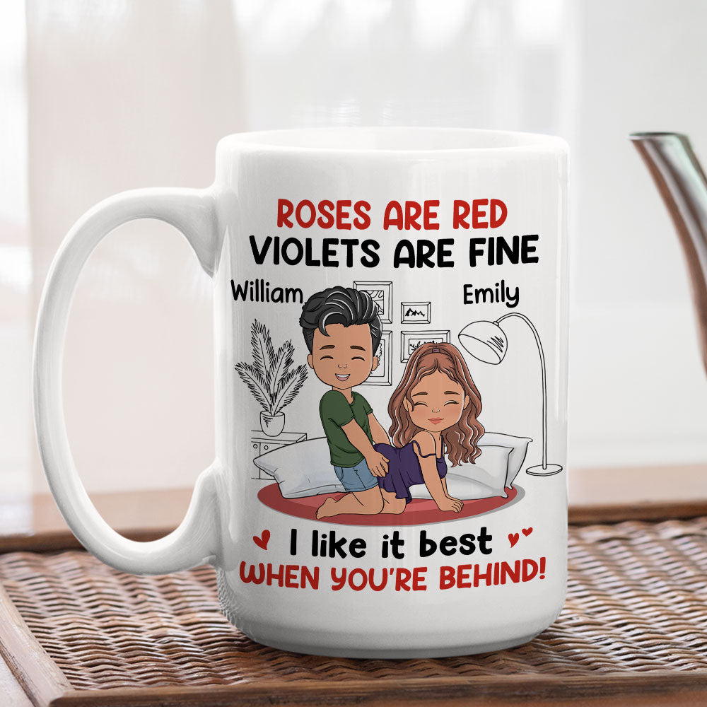 My Love For You Reaches Beyond Measure - Personalized Custom Coffee Mug