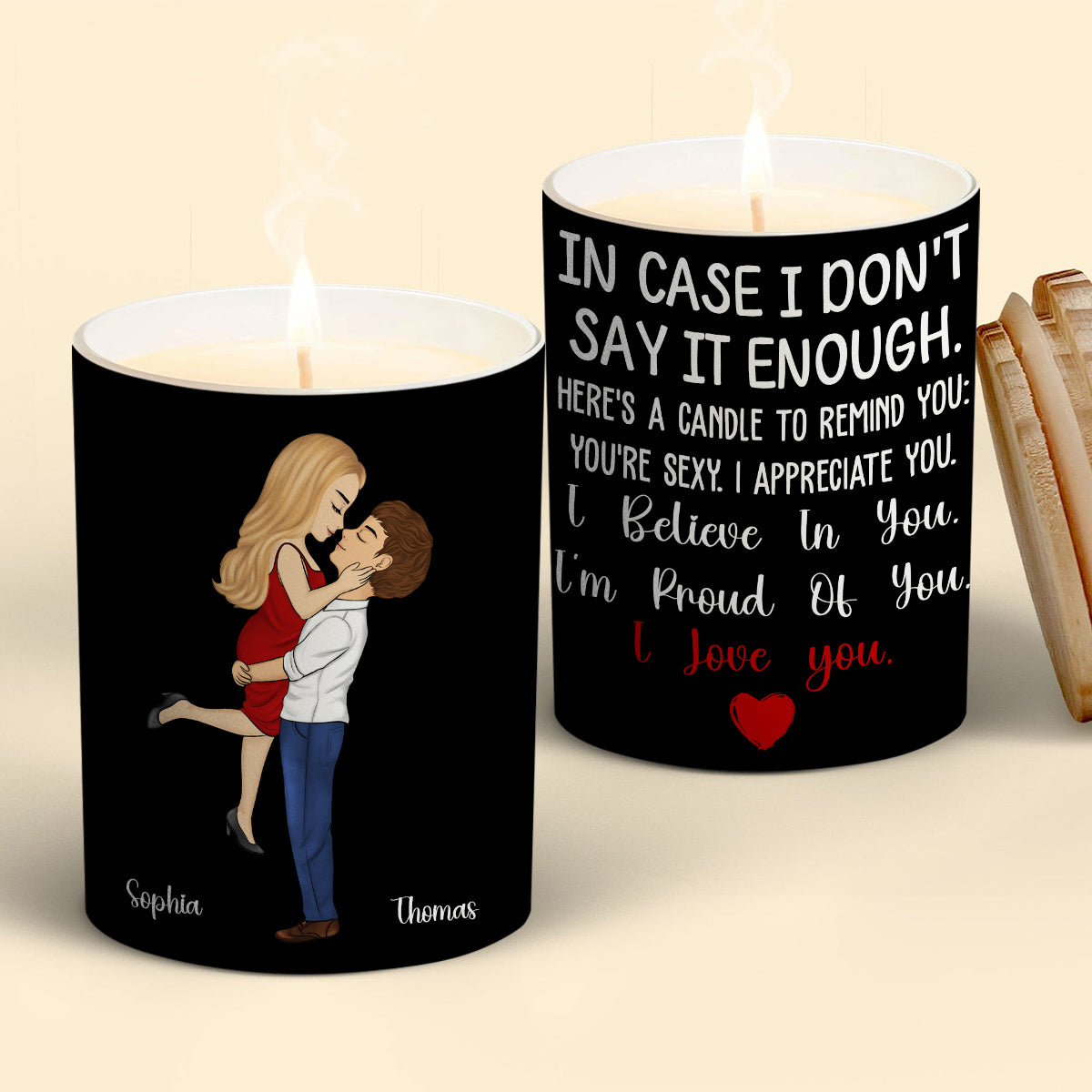 You Are Sexy, I Appreciate You - Personalized Custom Candle