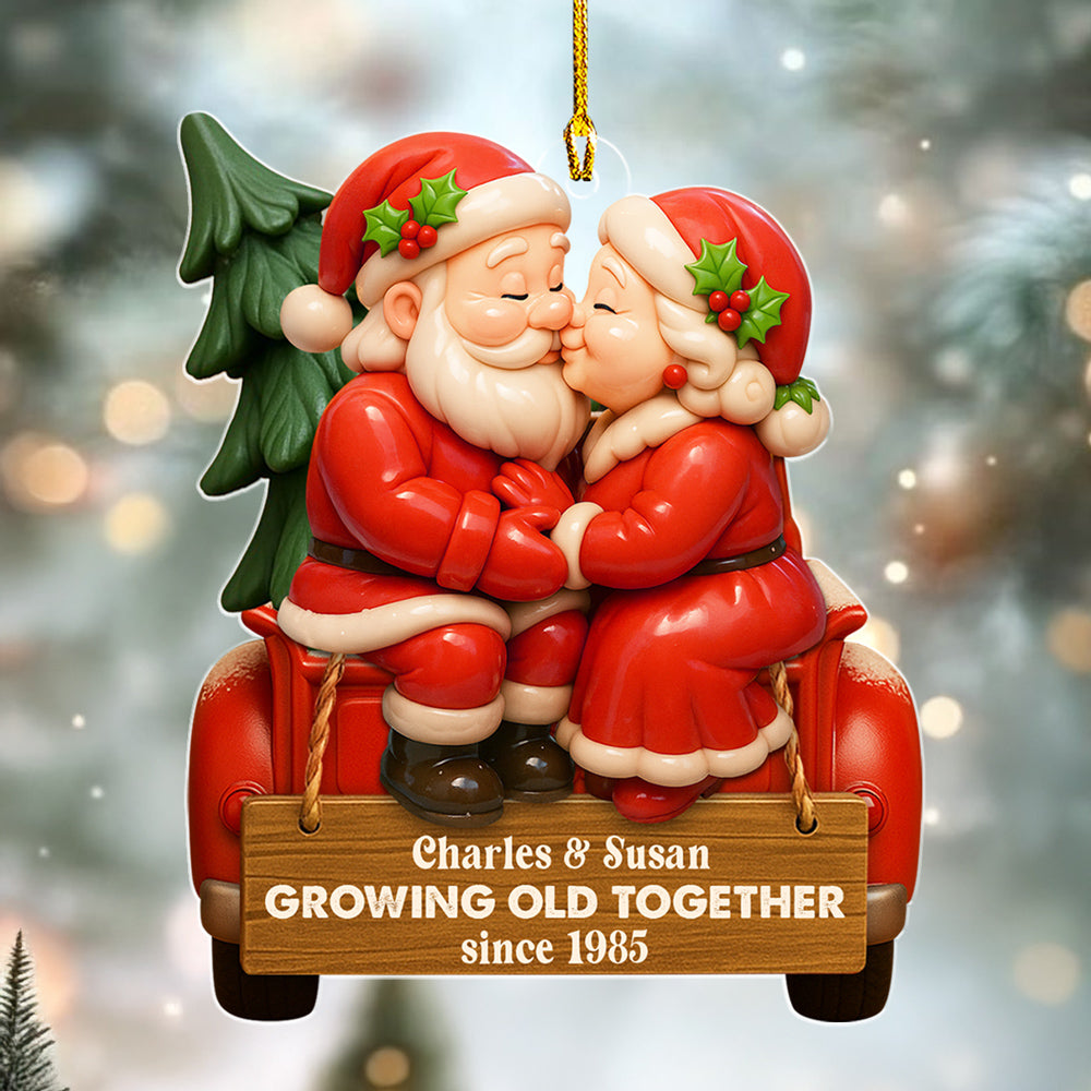 Old Together - Personalized Custom Acrylic Ornament