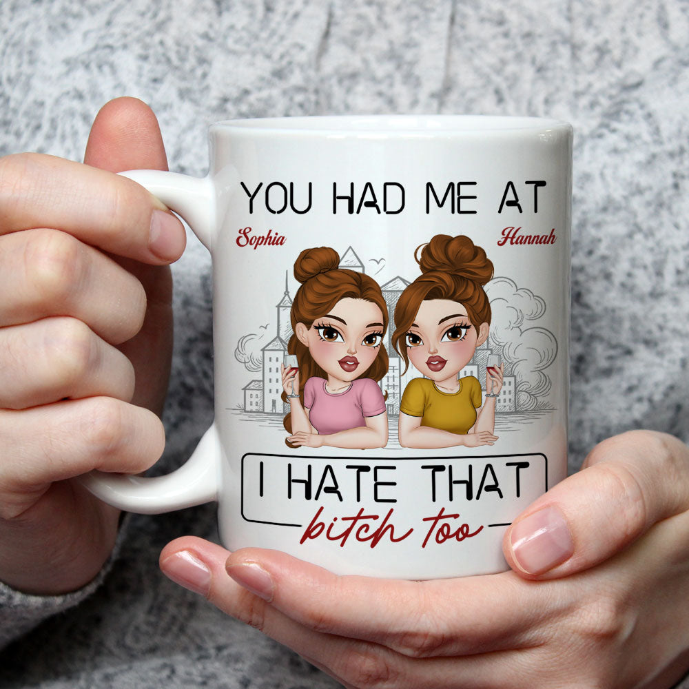 Haters Make The Best Friends - Personalized Custom Coffee Mug