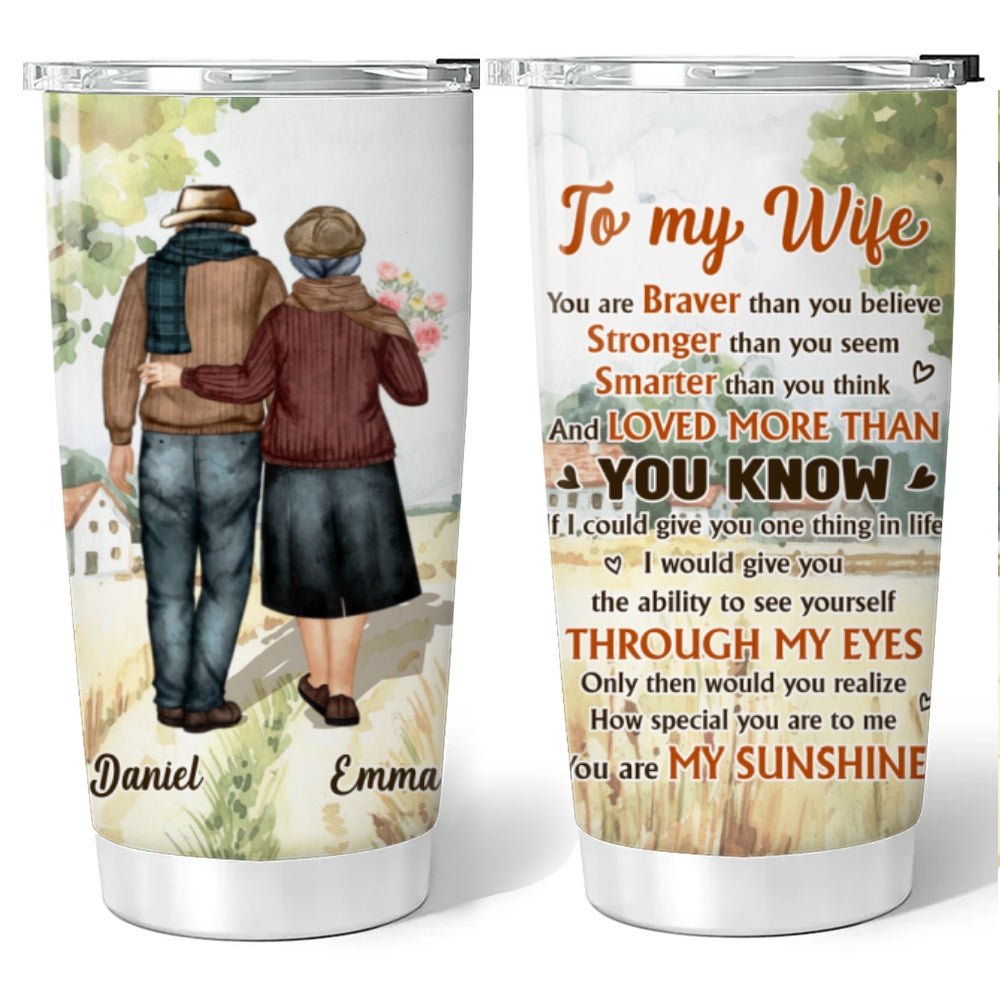 To My Destiny - Personalized Custom Tumbler