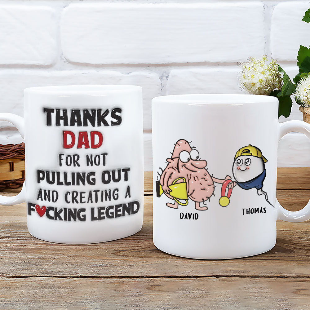 I Got Superior Sperm - Personalized Custom 3D Inflated Effect Mug