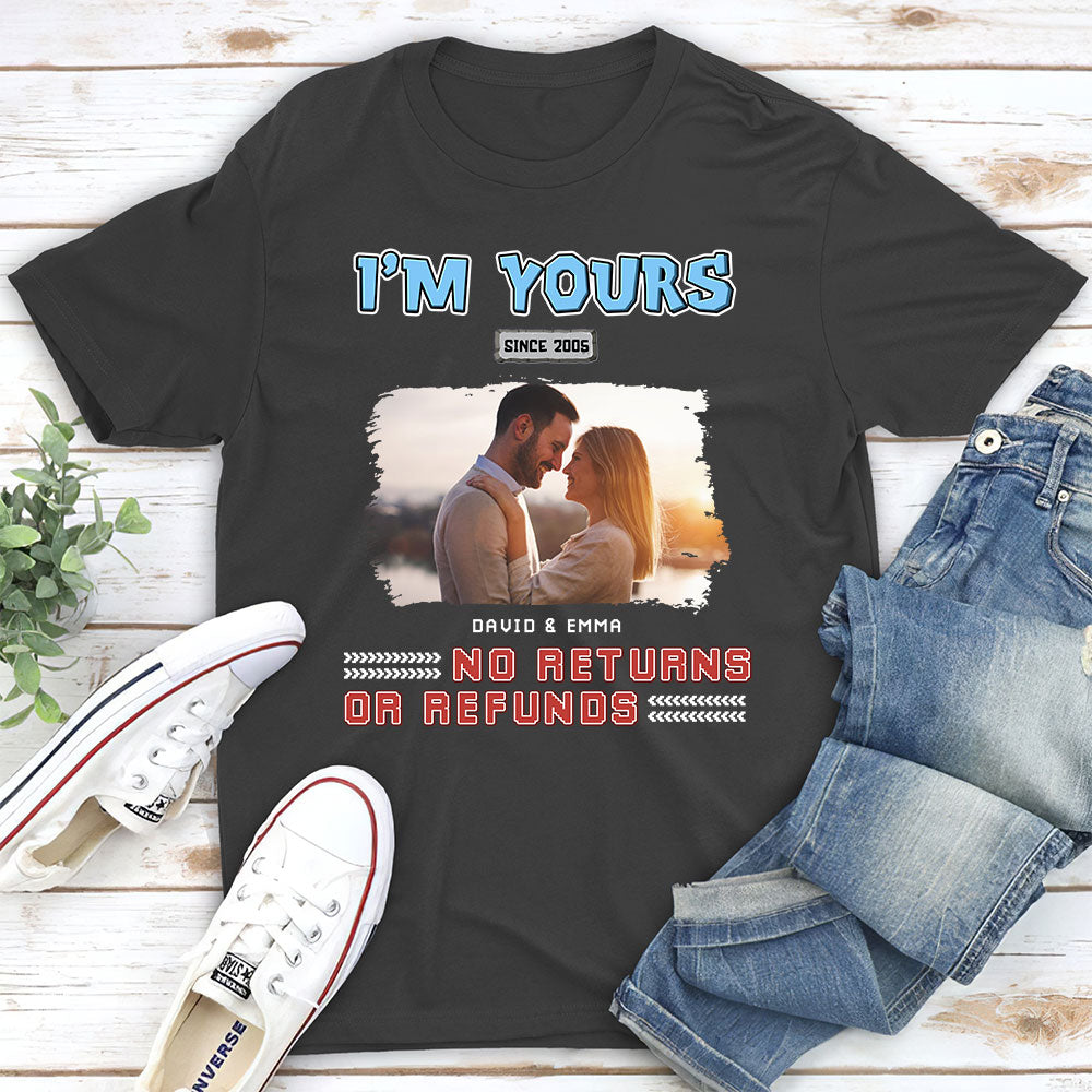 I Am Yours Photo - Personalized Custom Shirt