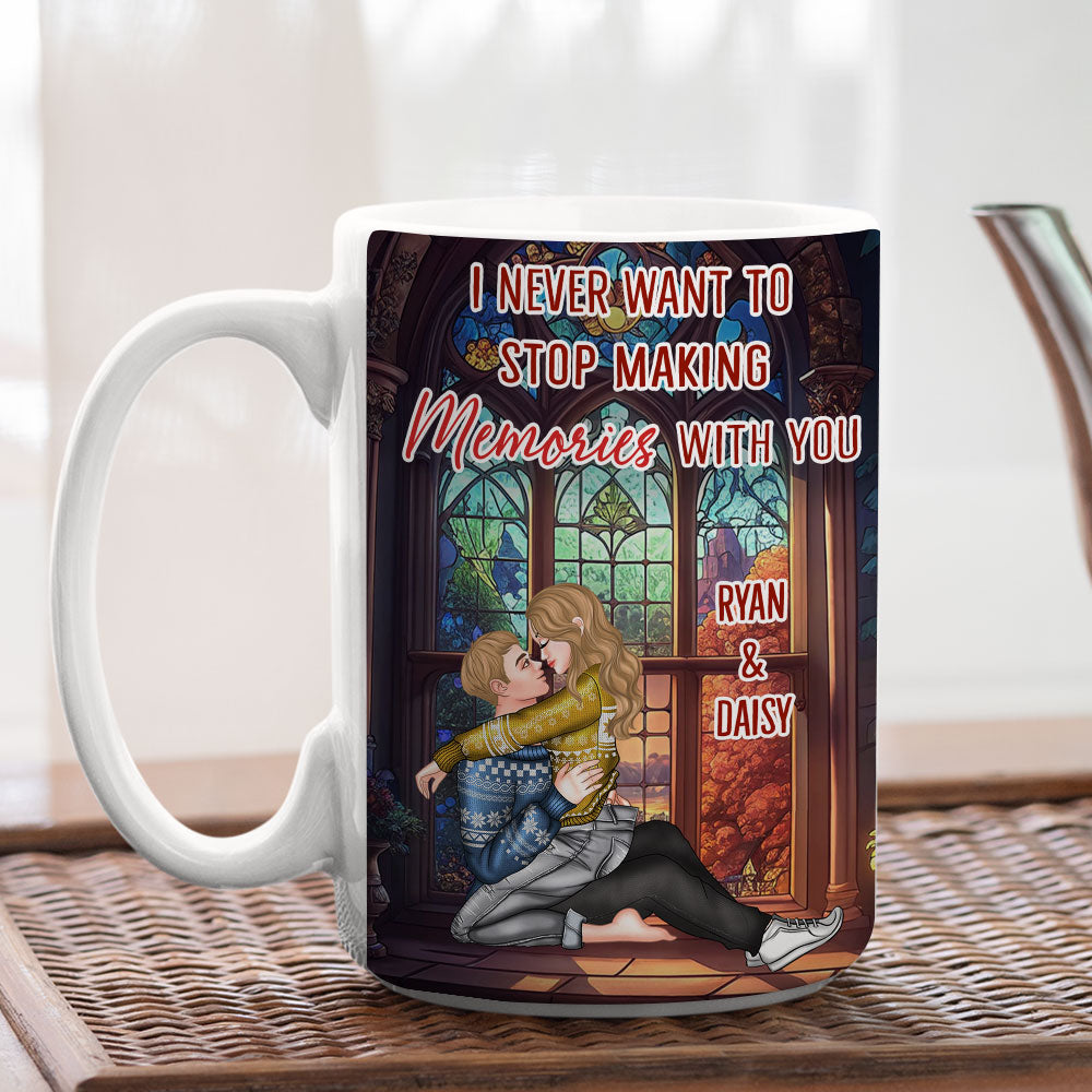 I Love You More With Each Passing Year - Personalized Custom Coffee Mug
