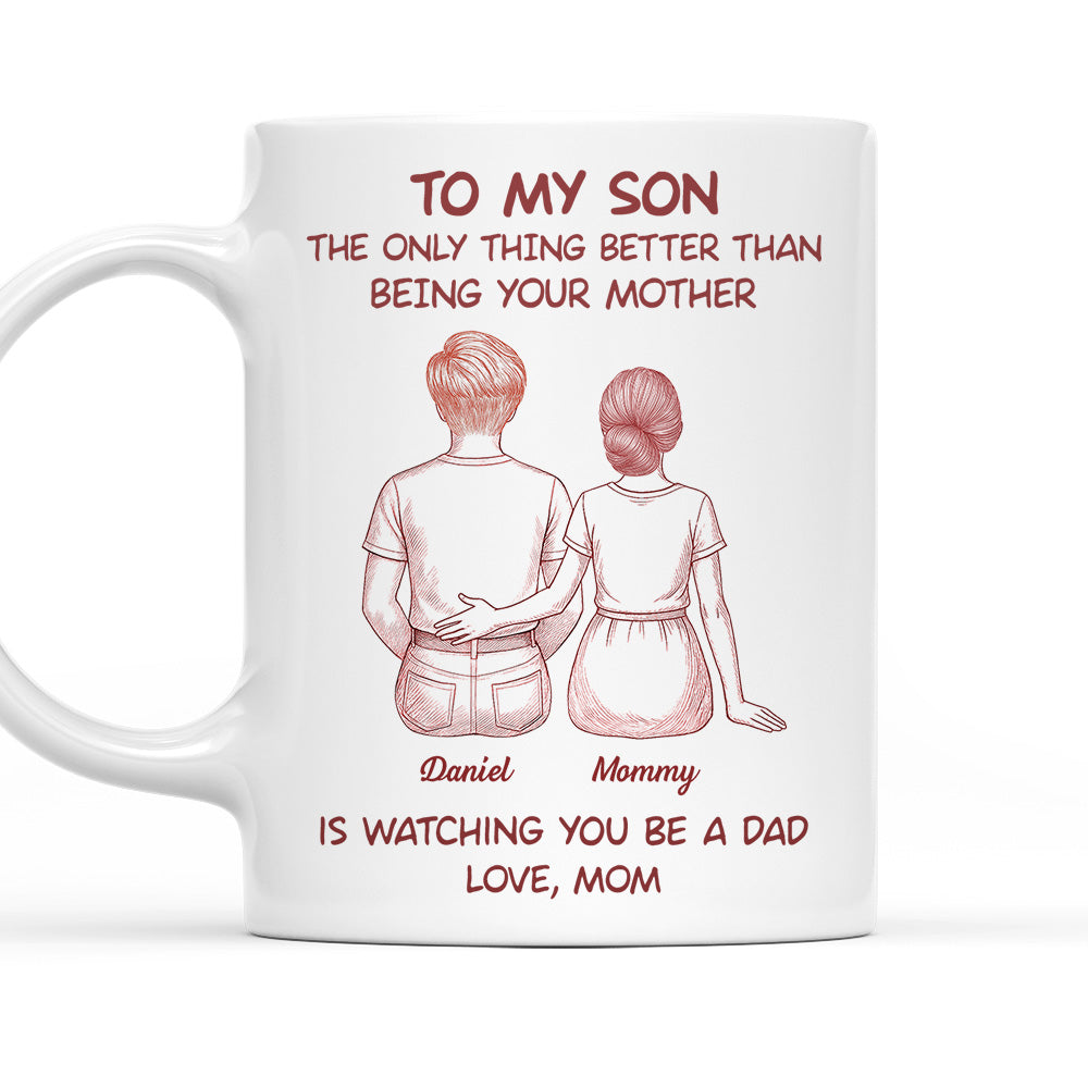 You Became An Amazing Man - Personalized Custom Coffee Mug