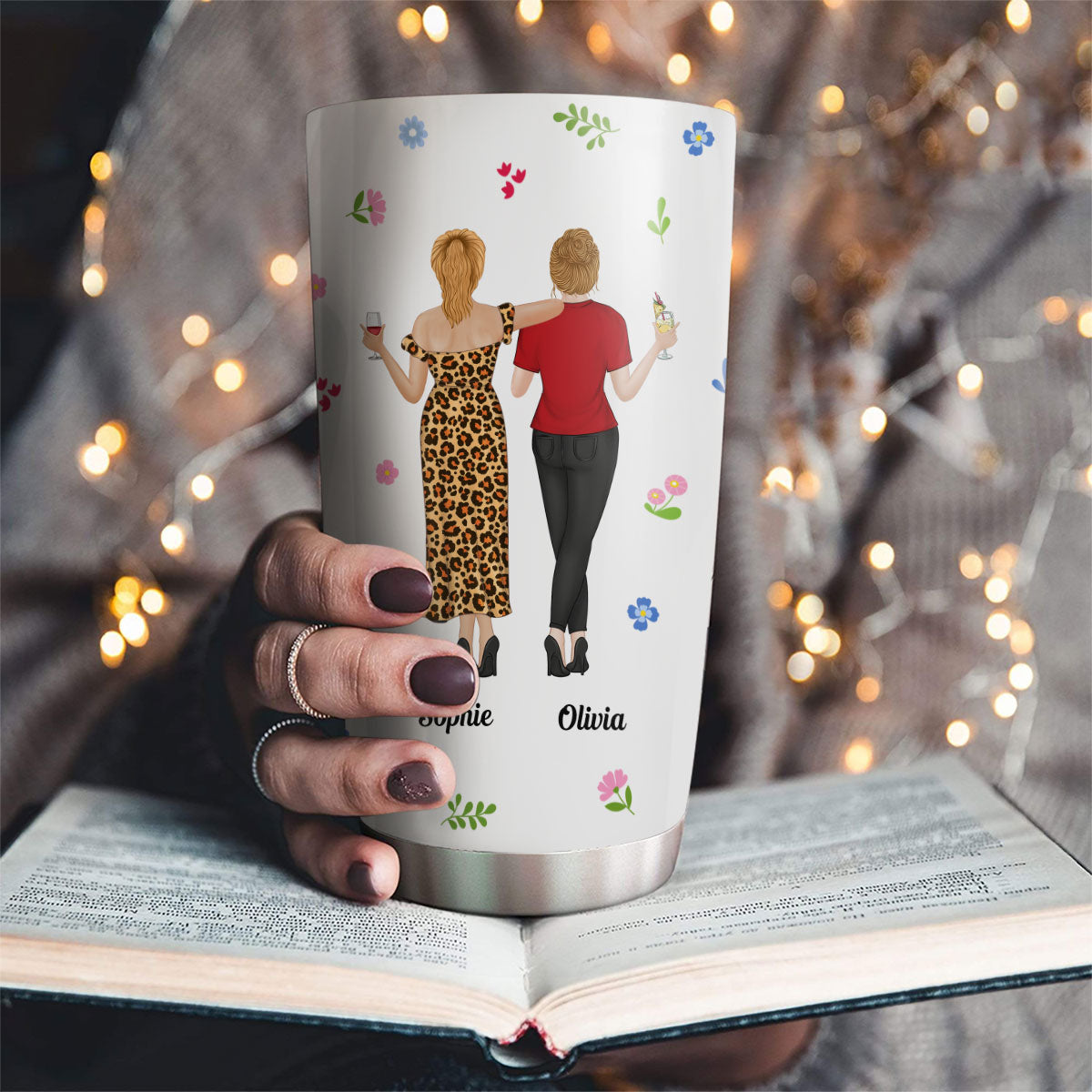 Punch Bitch Besties - Personalized Custom Tumbler