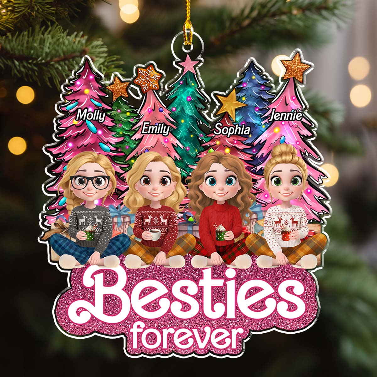 Slay Girls - Personalized Custom Acrylic Ornament