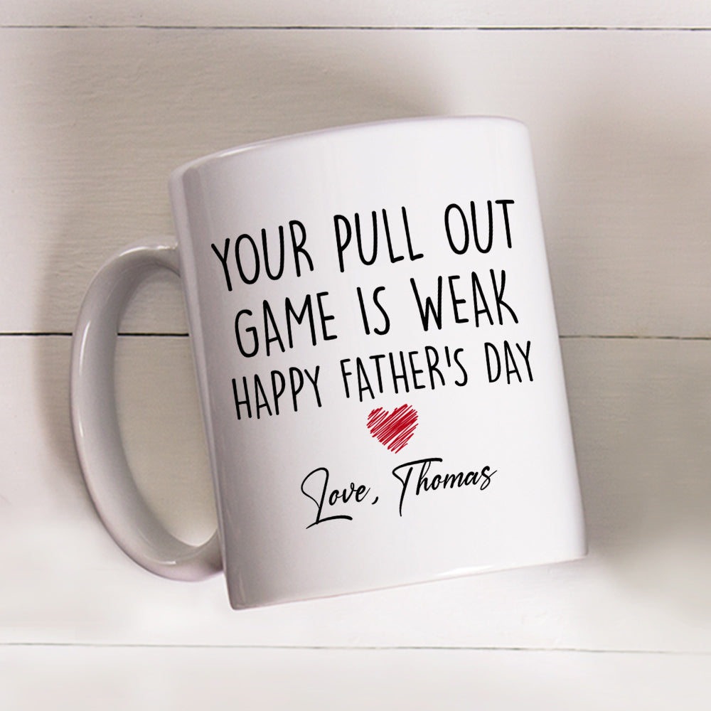 Your Pull Out Game - Personalized Custom Coffee Mug