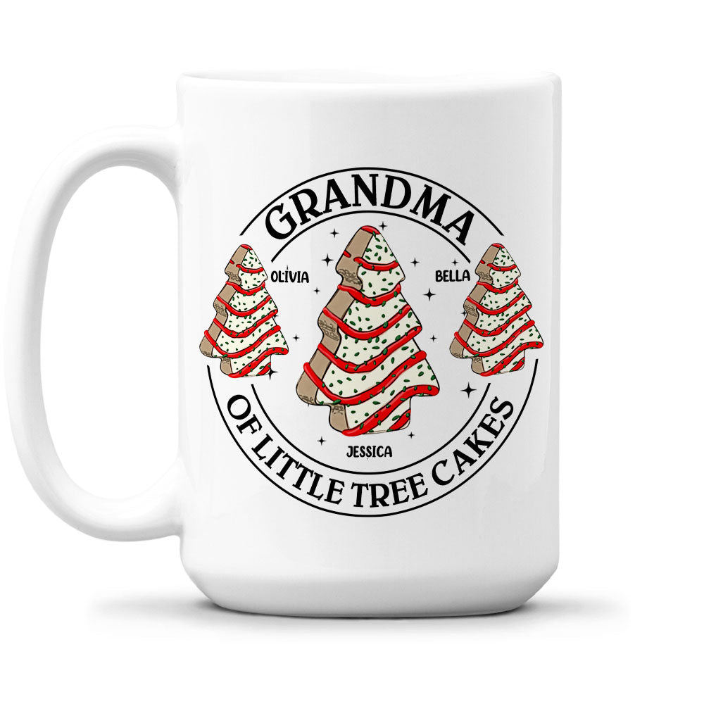 Grandma Christmas Cake - Personalized Custom Mug